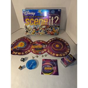 2004 Disney Scene It DVD Game First Edition 100% Complete Mattel